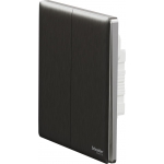 Schneider Electric UNICA X 16AX 雙位雙控開關掣 (炫星銀) | NUX32_2_SS